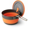 Garnek składany ultralekki Sea To Summit Frontier UL Collapsible Pot 1L pomarańczowy