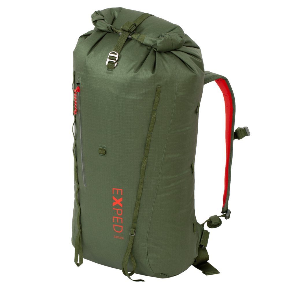 Plecak wodoszczelny Exped Black Ice 30L forest